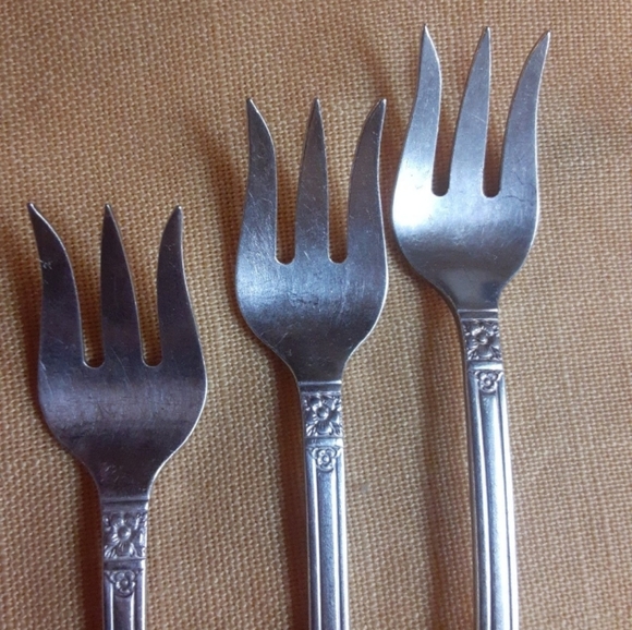 1939 ART NOUVEAU National Silver Co. King Edward Silver INAUGURATION PATTERN (6) - Picture 3 of 5